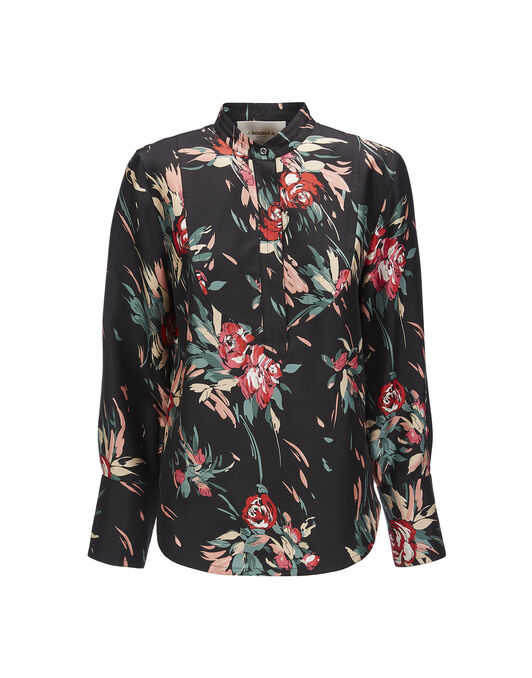 Portofino Shirt La DoubleJ: Breezy Nero Portofino Shirt LaDoubleJ: Breezy Nero SHI0046SIL001