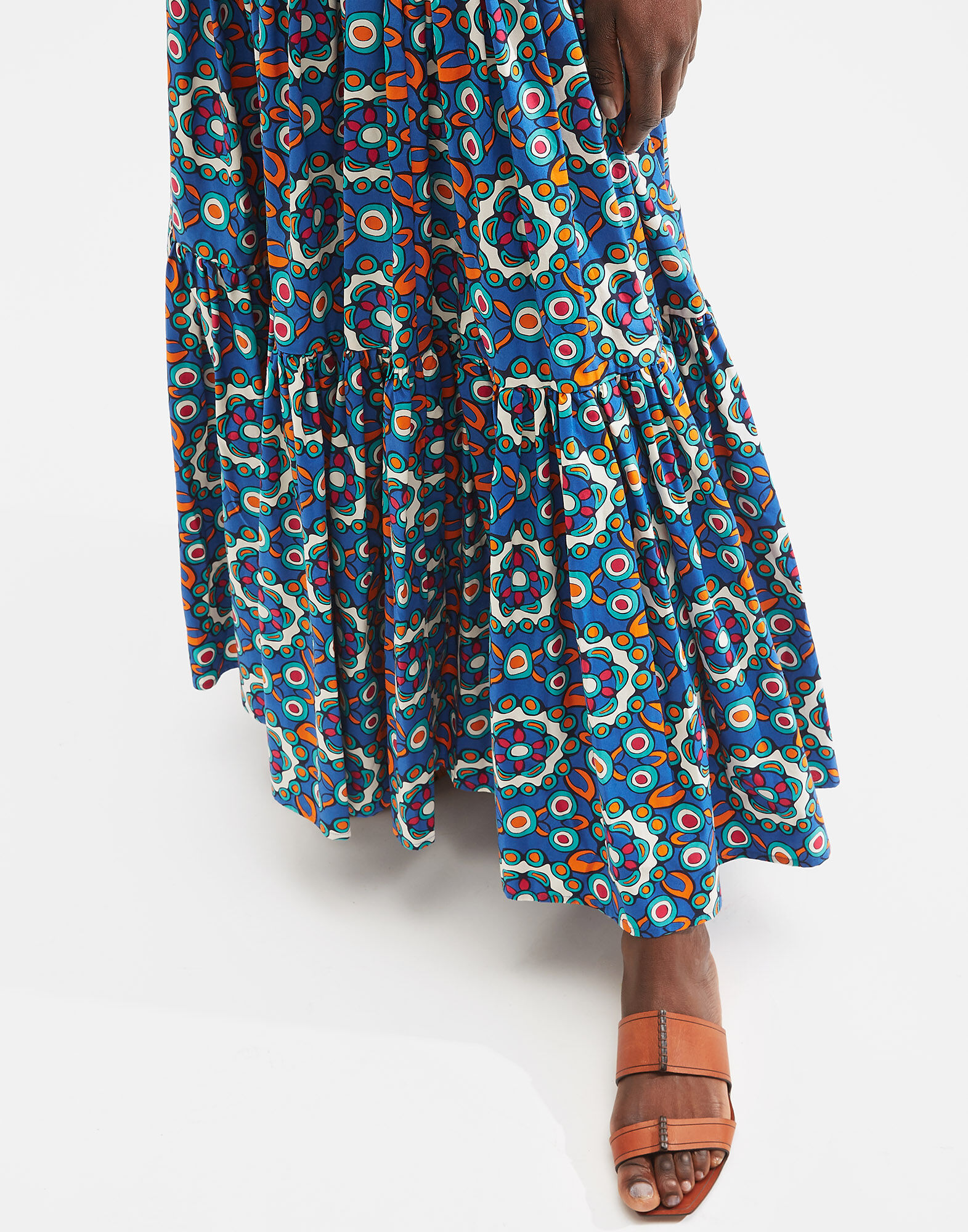 Big Skirt La DoubleJ: Kaleidoscope Bluette Big Skirt LaDoubleJ: Kaleidoscope Bluette SKI0001COT020