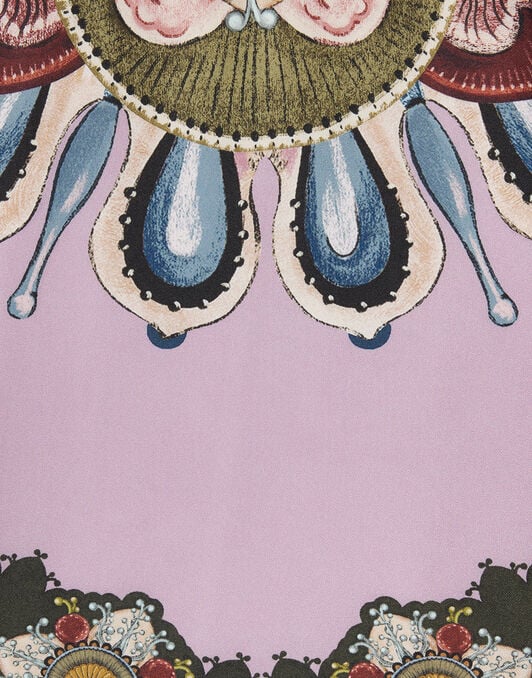 Reversible Mini Poncho La DoubleJ: Nucleus Placée Off White Reversible Mini Poncho La DoubleJ: Nucleus Placée Off White SCA0077VIS011