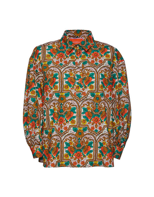 Poet Shirt La DoubleJ: Corte White Poet Shirt La DoubleJ: Corte White SHI0055COT039