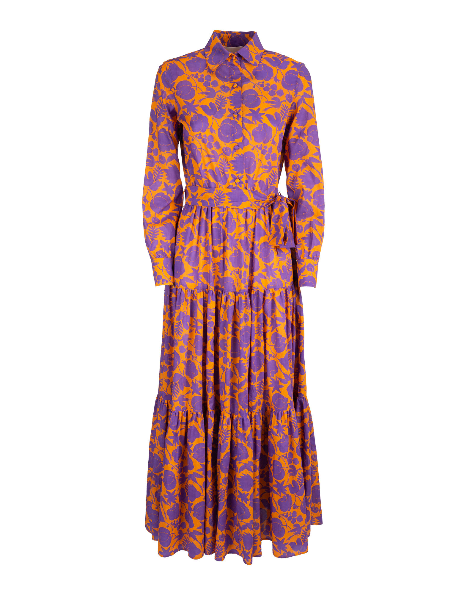 Bellini Dress La DoubleJ: Ceramica Arancio Bellini Dress LaDoubleJ: Ceramica Arancio DRE0016COT003