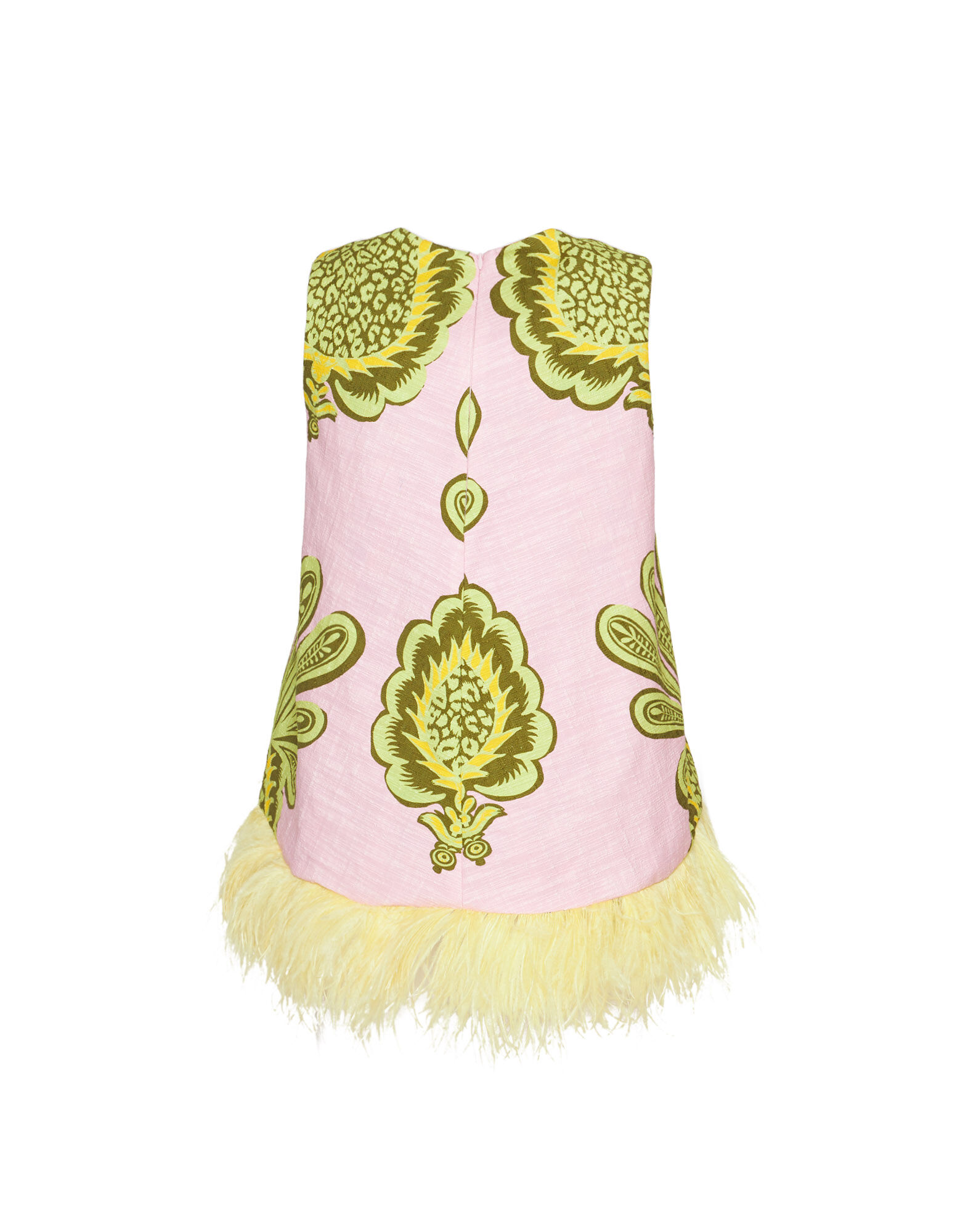 La Scala Top (With Feathers) La DoubleJ: Big Pineapple Pink La Scala Top (With Feathers) La DoubleJ: Big Pineapple Pink TOP0013COT005