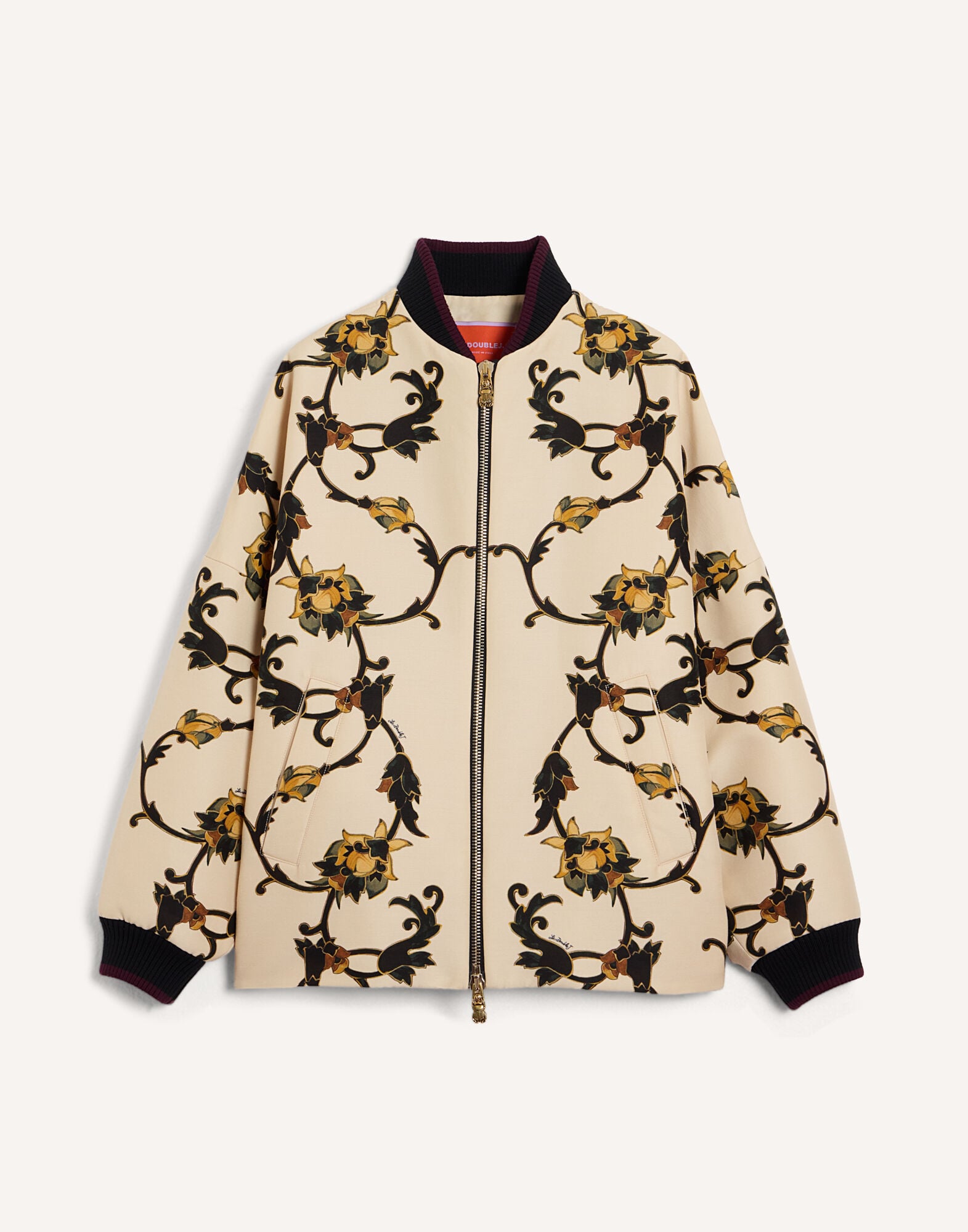 Brooklyn Bomber La DoubleJ: Buttercup White Brooklyn Bomber La DoubleJ: Buttercup White JAC0128CAD001