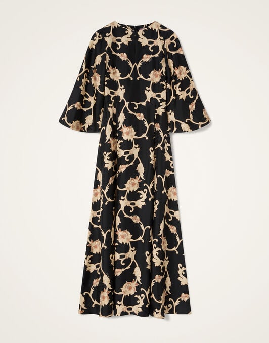 Belle Kaftan La DoubleJ: Buttercup Black DRE0985SIL001