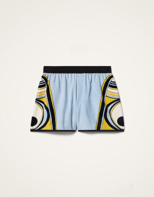 Pull-Up Shorts La DoubleJ: Sanctuary Placée Light Blue Pull-Up Shorts La DoubleJ: Sanctuary Placée Light Blue TRO0204JER084
