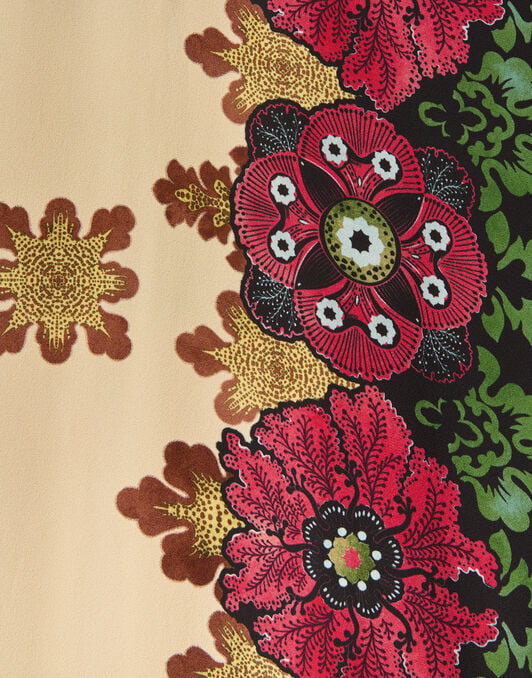 Karis Kaftan La DoubleJ: Bounty Placée Red DRE0935VIS027