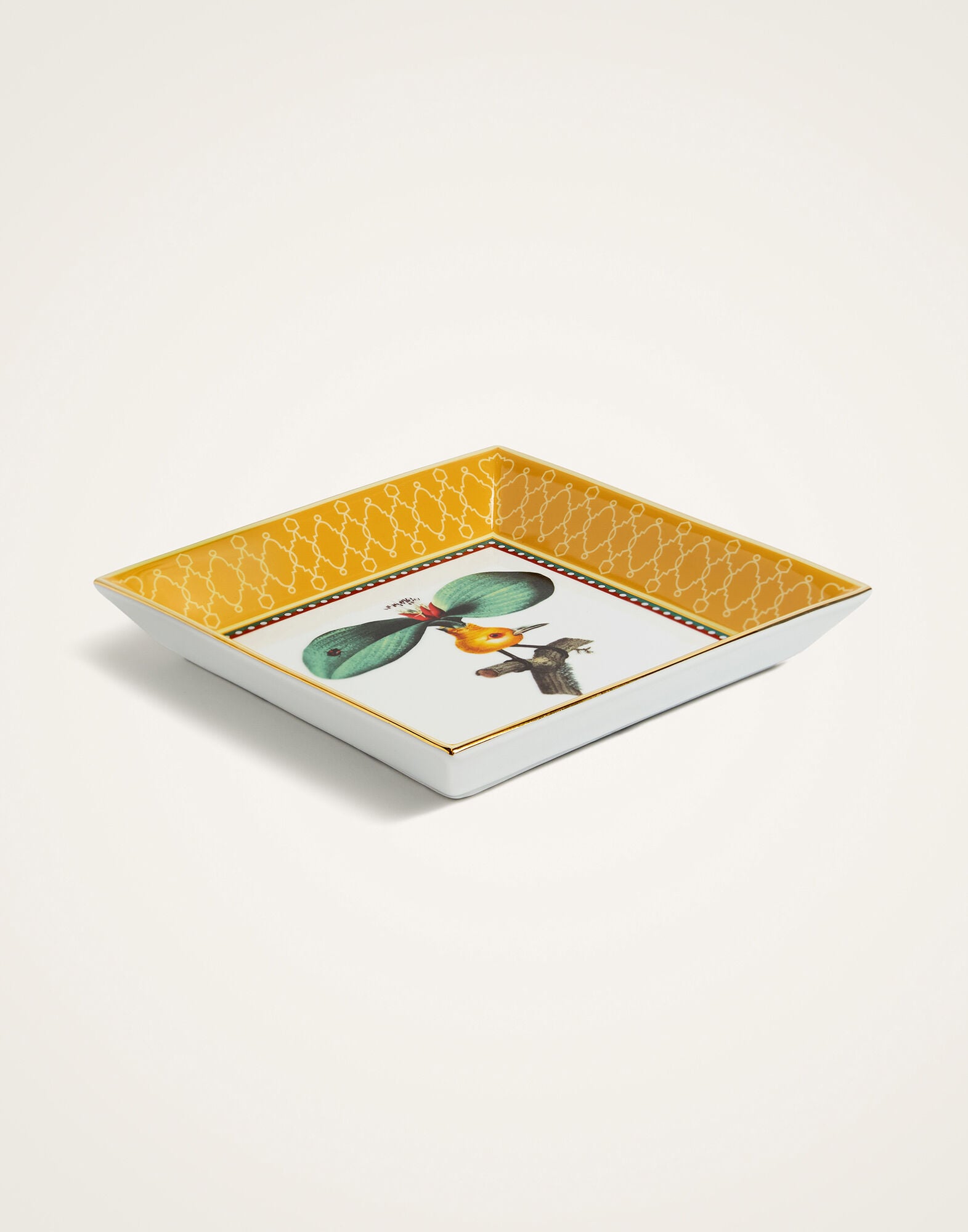 Trinket Tray La DoubleJ: Leafflyer Saffron Trinket Tray La DoubleJ: Leafflyer Saffron TRI0007CER001