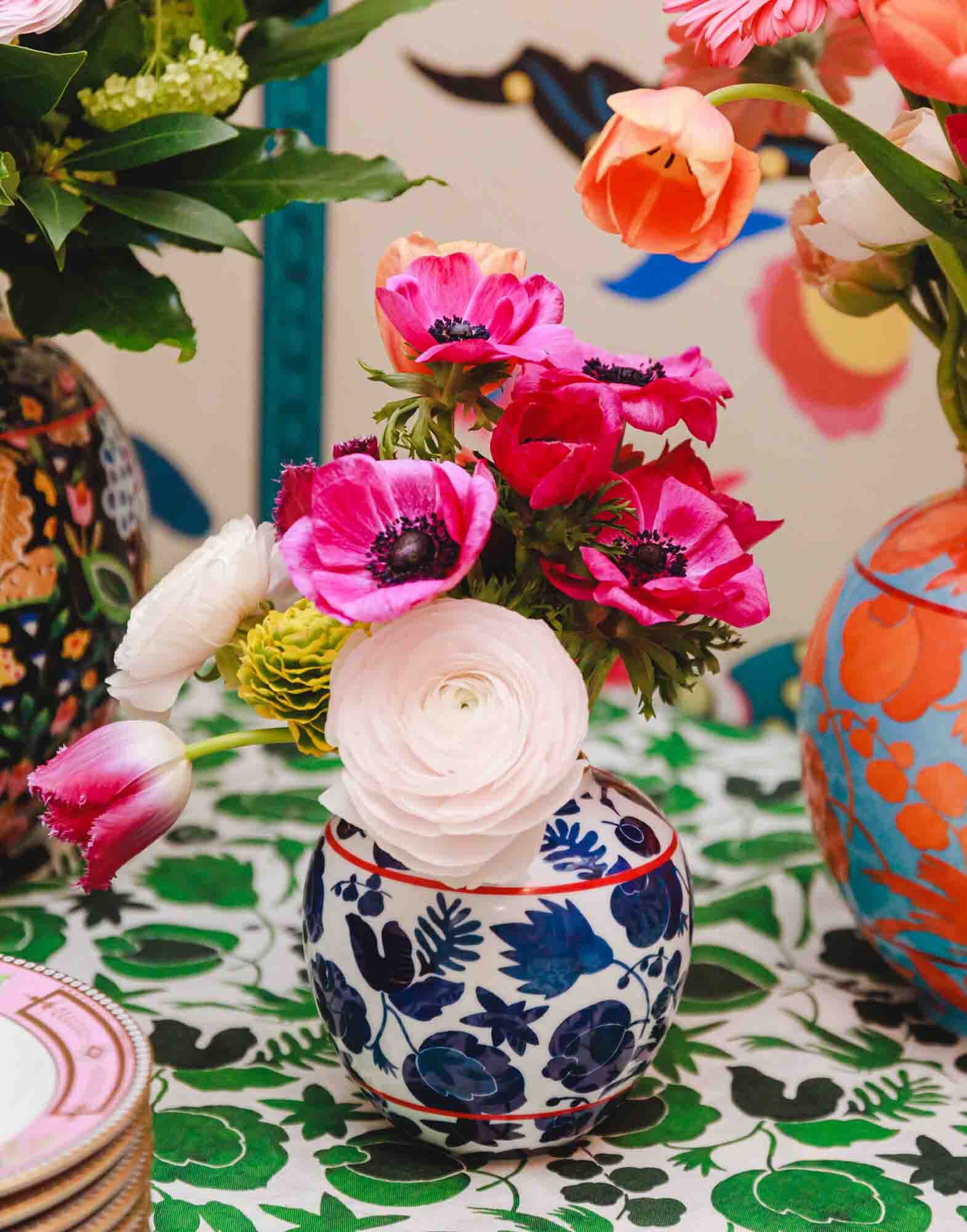 Tea Jar La DoubleJ: Wildbird Blu VAS0005CER001