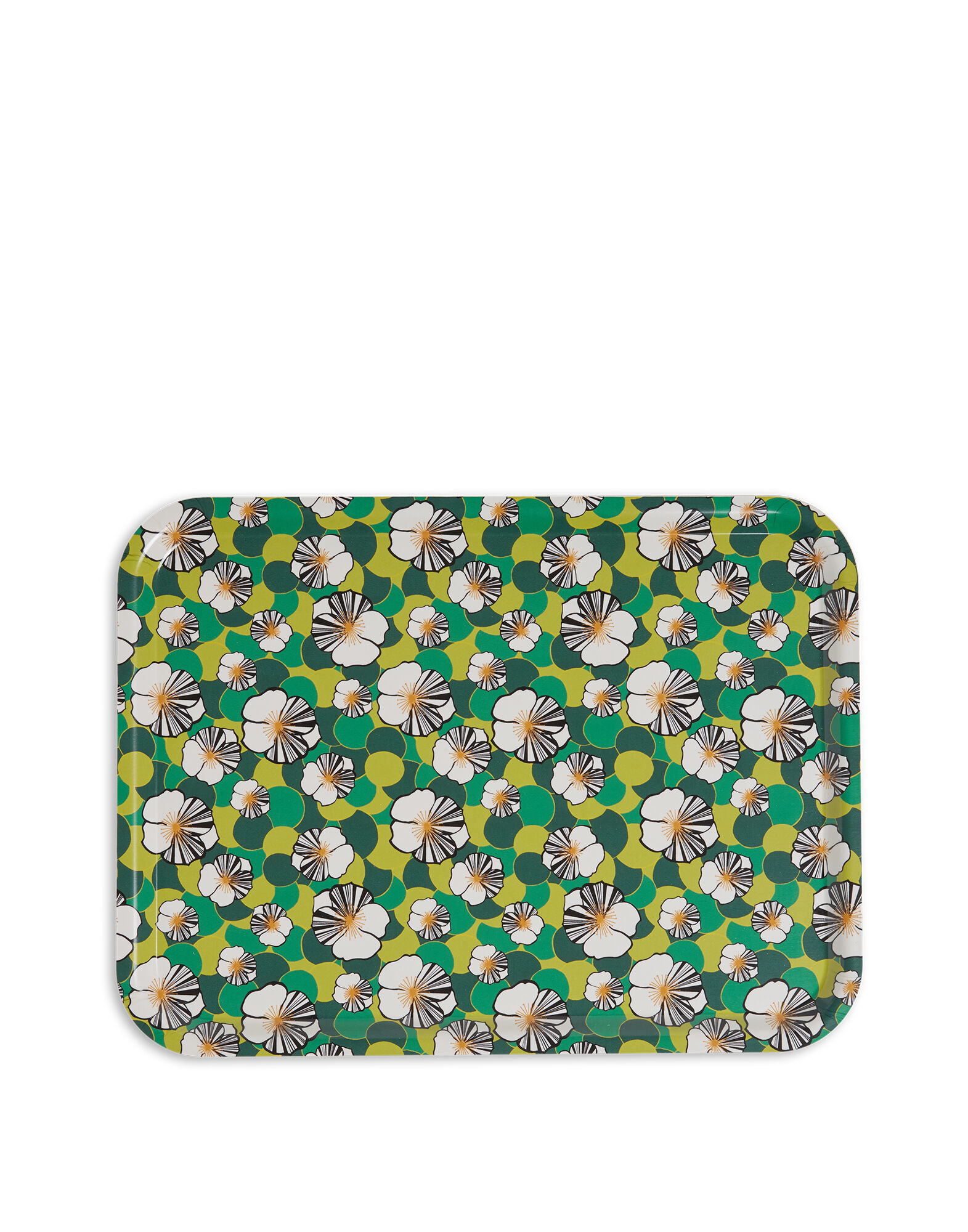 Rectangular Printed Tray La DoubleJ: Ninfea Rectangular Printed Tray La DoubleJ: Ninfea TRA0001WOD001
