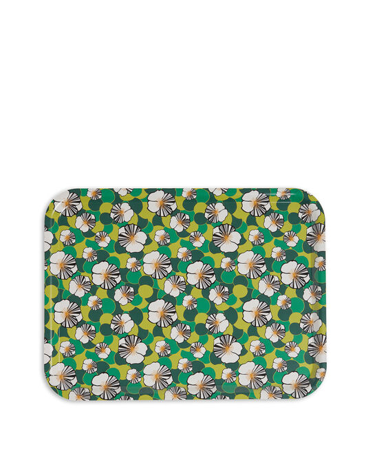 Rectangular Printed Tray La DoubleJ: Ninfea Rectangular Printed Tray La DoubleJ: Ninfea TRA0001WOD001