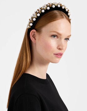 Medici Headband La DoubleJ: Solid Gold HEB0019VEL015