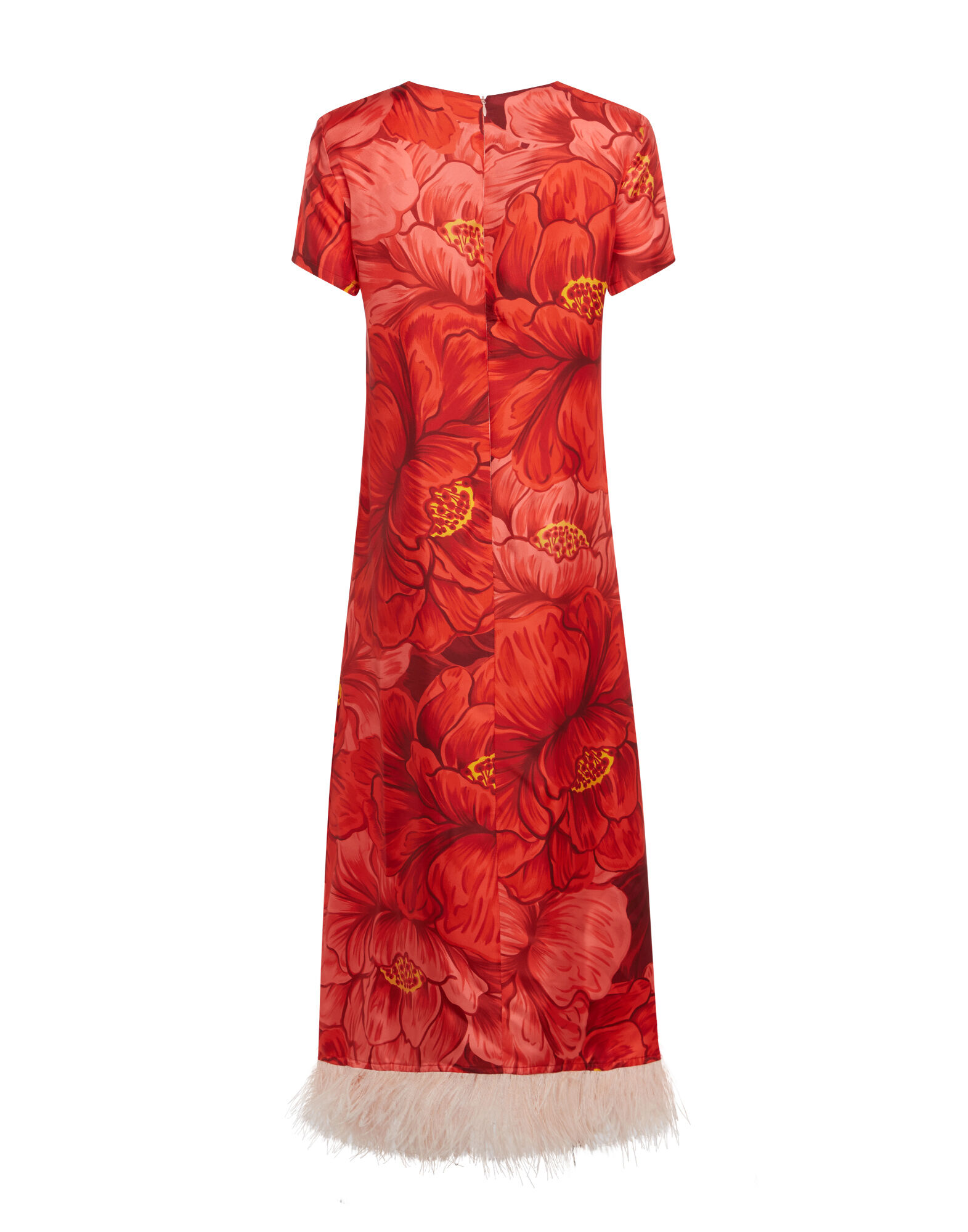 Swing Dress La DoubleJ: Ruby Red DRE0864SIL026