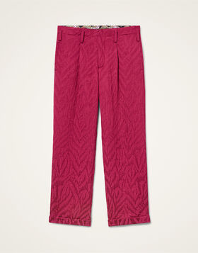 Sigaretta Pants La DoubleJ: Animalier Raspberry TRO0215JCQ118