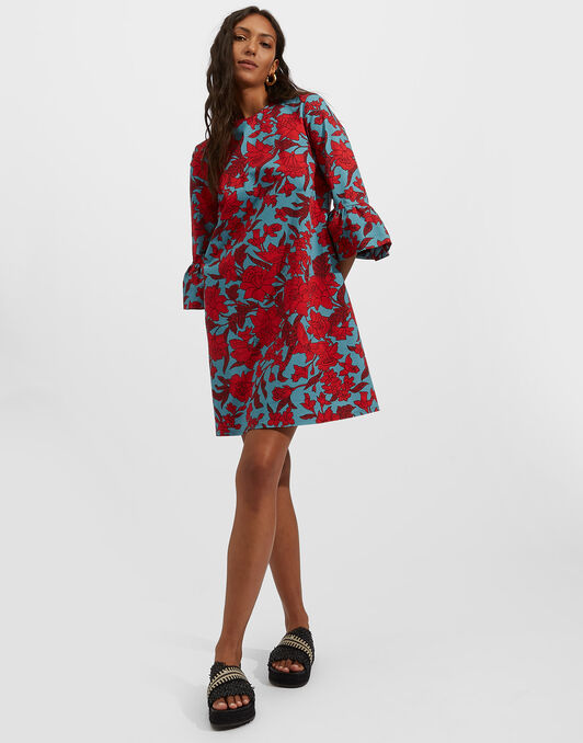 24/7 Dress La DoubleJ: Lilium Turchese 24/7 Dress La DoubleJ: Lilium Turchese DRE0050COT006
