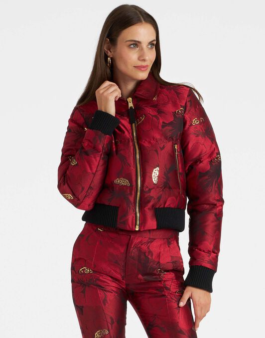 La Comasca Puffer Bomber La DoubleJ: Ruby Red La Comasca Puffer Bomber La DoubleJ: Ruby Red DOW0013JCQ062