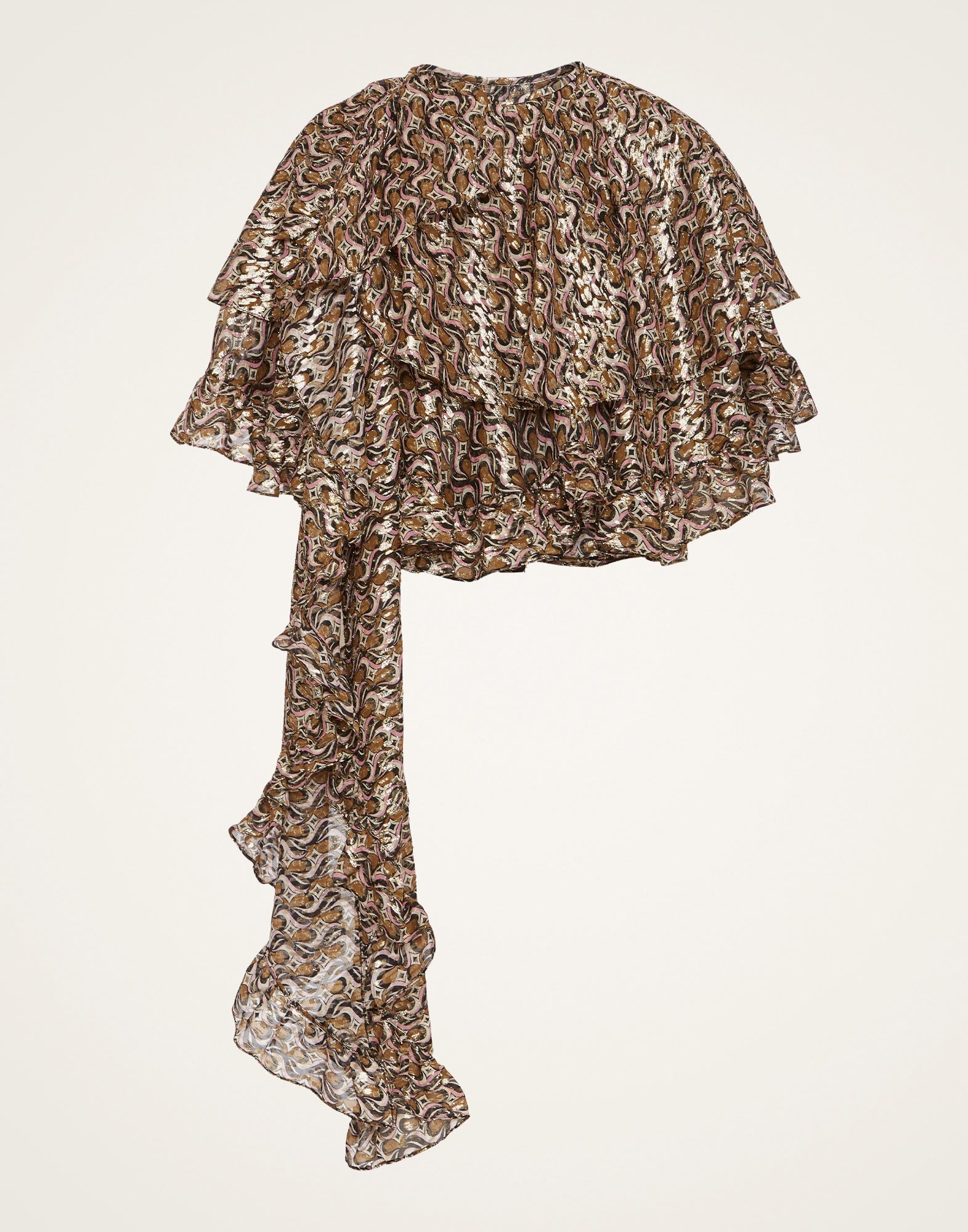 Ball Drop Mini Cape La DoubleJ: Jive Pink Ball Drop Mini Cape La DoubleJ: Jive Pink SCA0056FCP006