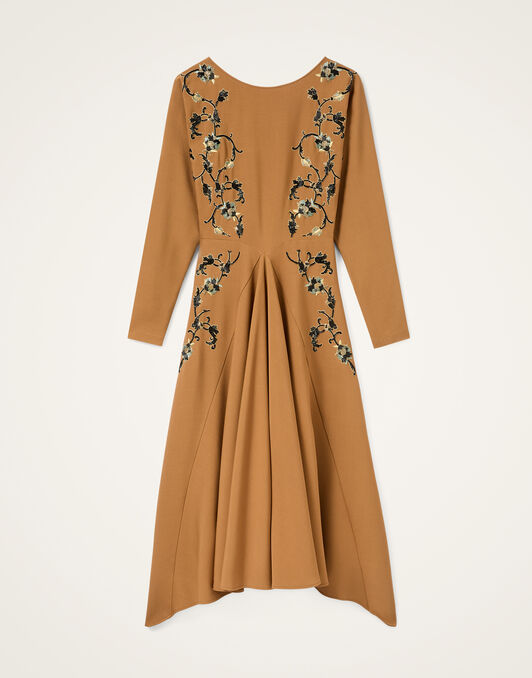 9 To 5 Dress La DoubleJ: Solid Tobacco DRE1145VIS035