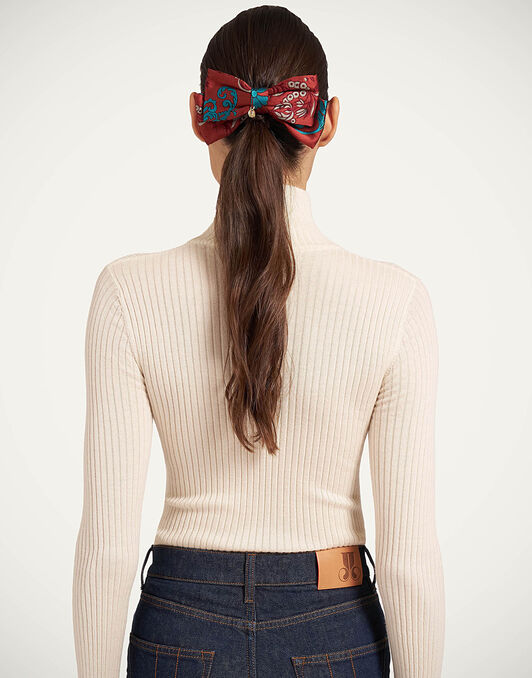 Bow Hair Clip La DoubleJ: Wispy Rust CLI0007JCQ158