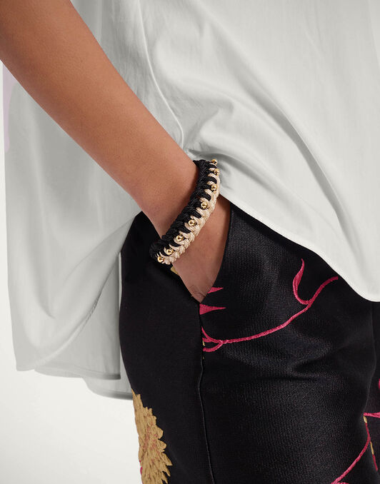Better Together Bracelet La DoubleJ: Bicolor Black & Ivory Better Together Bracelet La DoubleJ: Bicolor Black & Ivory BAC0011ROP001