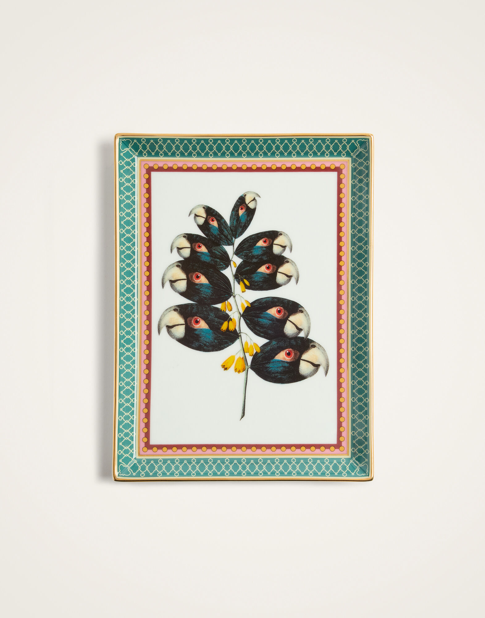 Trinket Tray La DoubleJ: Parrotstem Forest Green Trinket Tray La DoubleJ: Parrotstem Forest Green TRI0008CER001