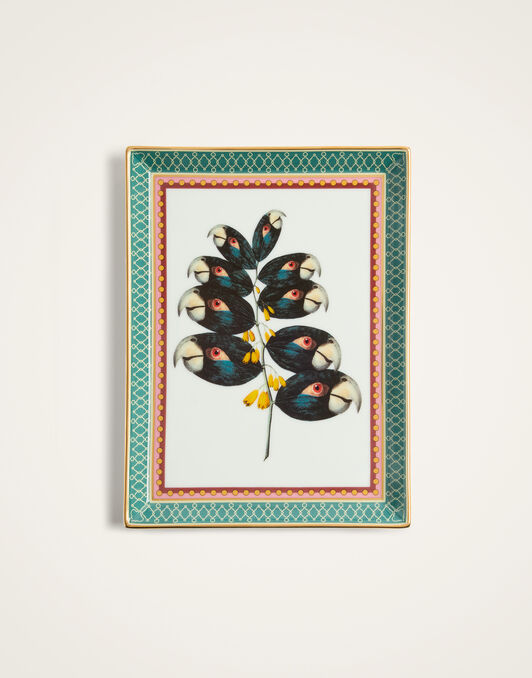 Trinket Tray La DoubleJ: Parrotstem Forest Green Trinket Tray La DoubleJ: Parrotstem Forest Green TRI0008CER001