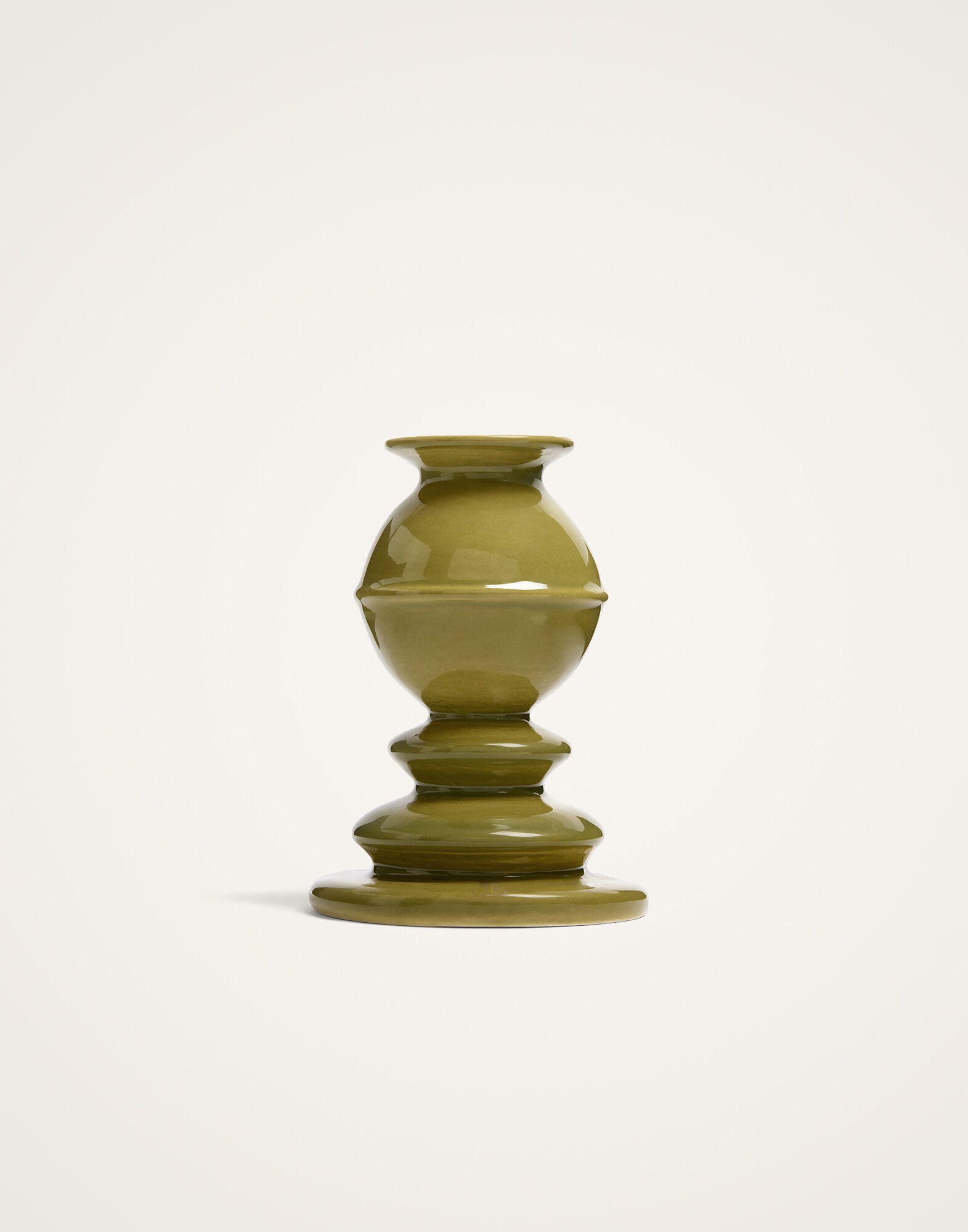 Mini Space Pillar Candle La DoubleJ: Bicolor Pistachio Mini Space Pillar Candle La DoubleJ: Bicolor Pistachio OTC0011CEW001
