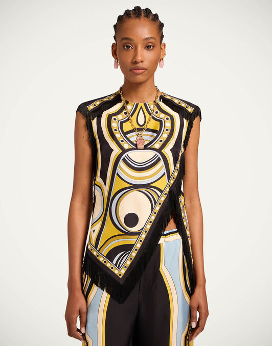 Scarf Top La DoubleJ: Sanctuary Placée Gold Scarf Top La DoubleJ: Sanctuary Placée Gold TOP0160SIL006