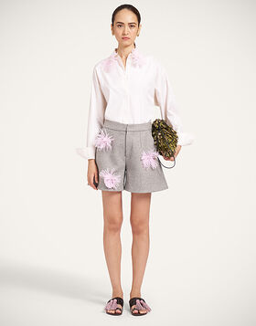 Good Butt Shorts La DoubleJ: Solid Grey TRO0218WOL039
