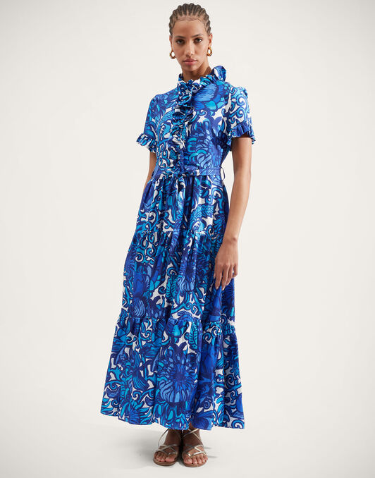 Long And Sassy Dress La DoubleJ: Anemone DRE0017SIL001