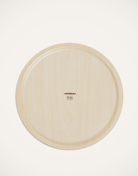 Round Printed Tray La DoubleJ: Eden Round Printed Tray La DoubleJ: Eden TRA0002WOD001