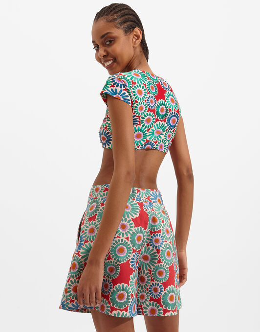 Bardot Top La DoubleJ: Crazy Daisy Bardot Top La DoubleJ: Crazy Daisy SWI0026LYC001