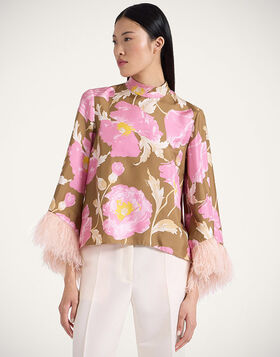 Make An Exit Top La DoubleJ: Sylph Khaki TOP0104SIL001