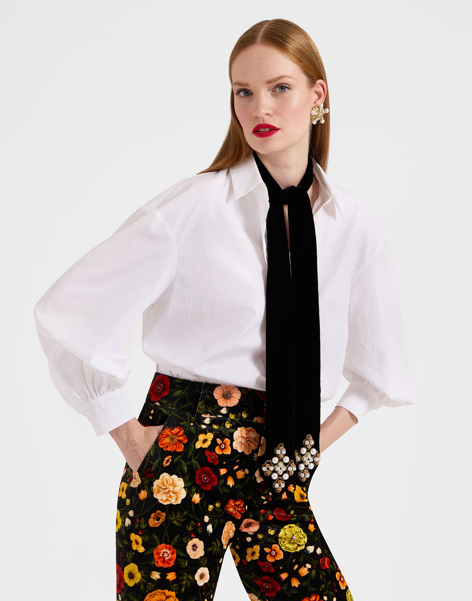 Ella 2-Ways Stole La DoubleJ: Solid Black Ella 2-Ways Stole La DoubleJ: Solid Black HEB0021VEL015