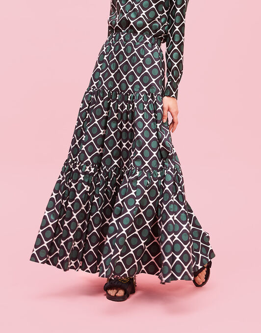 Big Skirt La DoubleJ: Olive Big Skirt LaDoubleJ: Olive SKI0001COT020