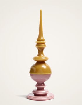Small Space Station Candle La DoubleJ: Bicolor Saffron Small Space Station Candle La DoubleJ: Bicolor Saffron CAN0020WAX001
