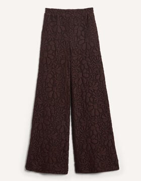 Lacey Palazzo Pants La DoubleJ: Solid Chocolate TRO0185LAC003