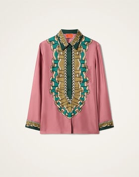 Boy Shirt La DoubleJ: Frills Placée Pink Boy Shirt La DoubleJ: Frills Placée Pink SHI0040SIL001