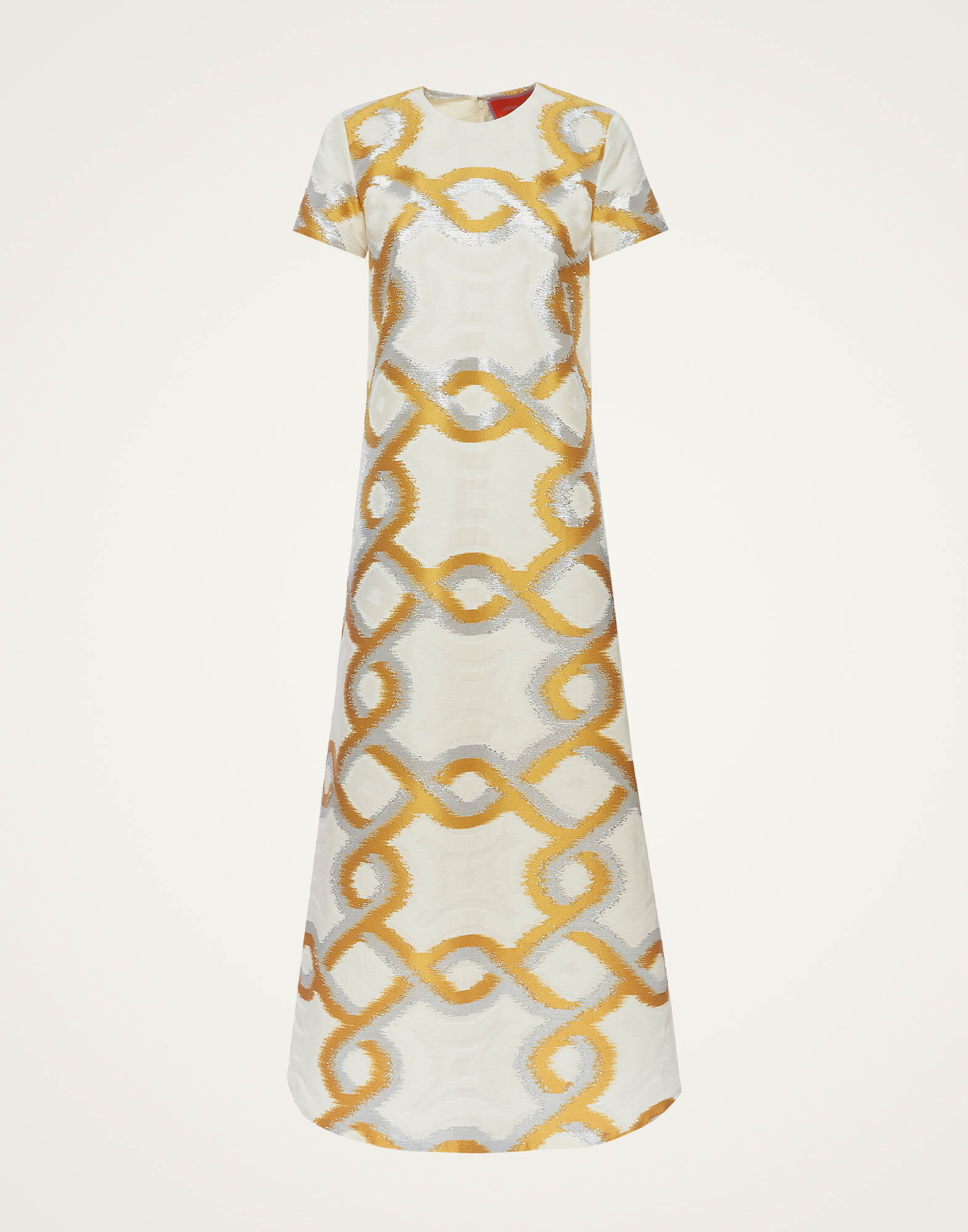 Swing Dress La DoubleJ: Tackle Gold DRE0001JCQ081