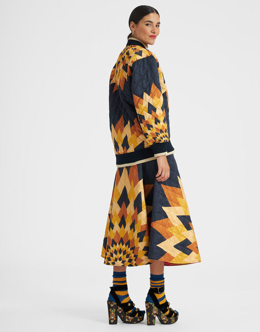 Suki Jacket La DoubleJ: Egyptian Sun Placée Gold Suki Jacket La DoubleJ: Egyptian Sun Placée Gold JAC0069POL006