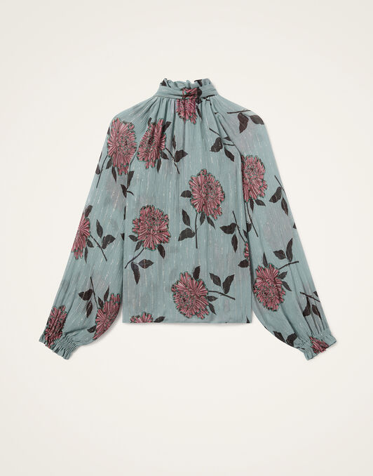 Cerere Blouse La DoubleJ: Feria Light Blue SHI0120CRE012