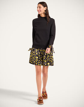 Sporty Dress La DoubleJ: Honeysuckle Black DRE0453FOD001