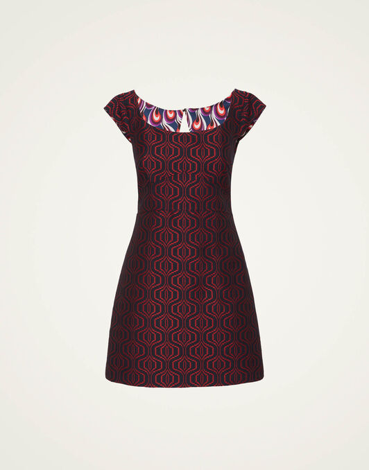 Mini Arabesque Dress La DoubleJ: Pixel Blue Mini Arabesque Dress La DoubleJ: Pixel Blue DRE0833JCQ098