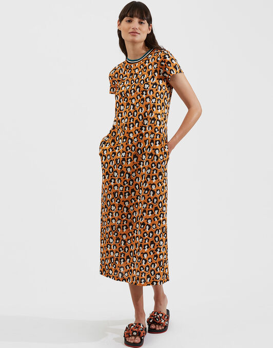 Sporty Swing Dress La DoubleJ: Lady Leopard DRE0247JER002