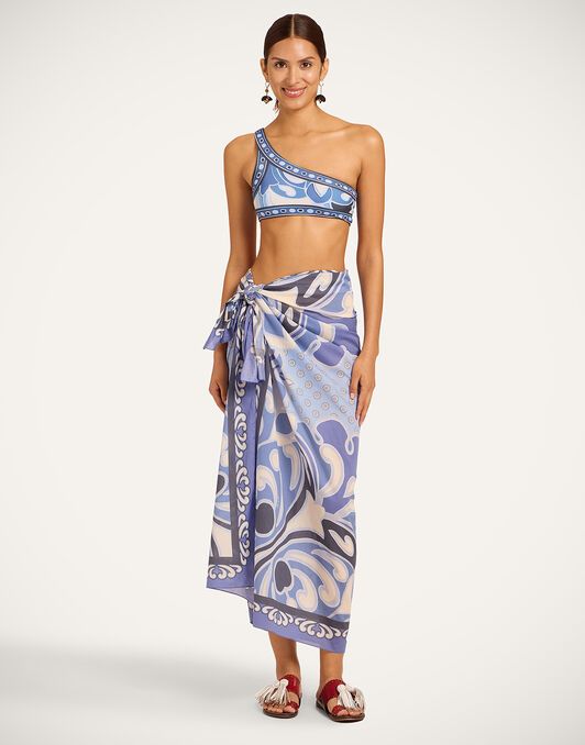 Pareo La DoubleJ: Cocoon Placée Blue Pareo La DoubleJ: Cocoon Placée Blue SCA0051COT003