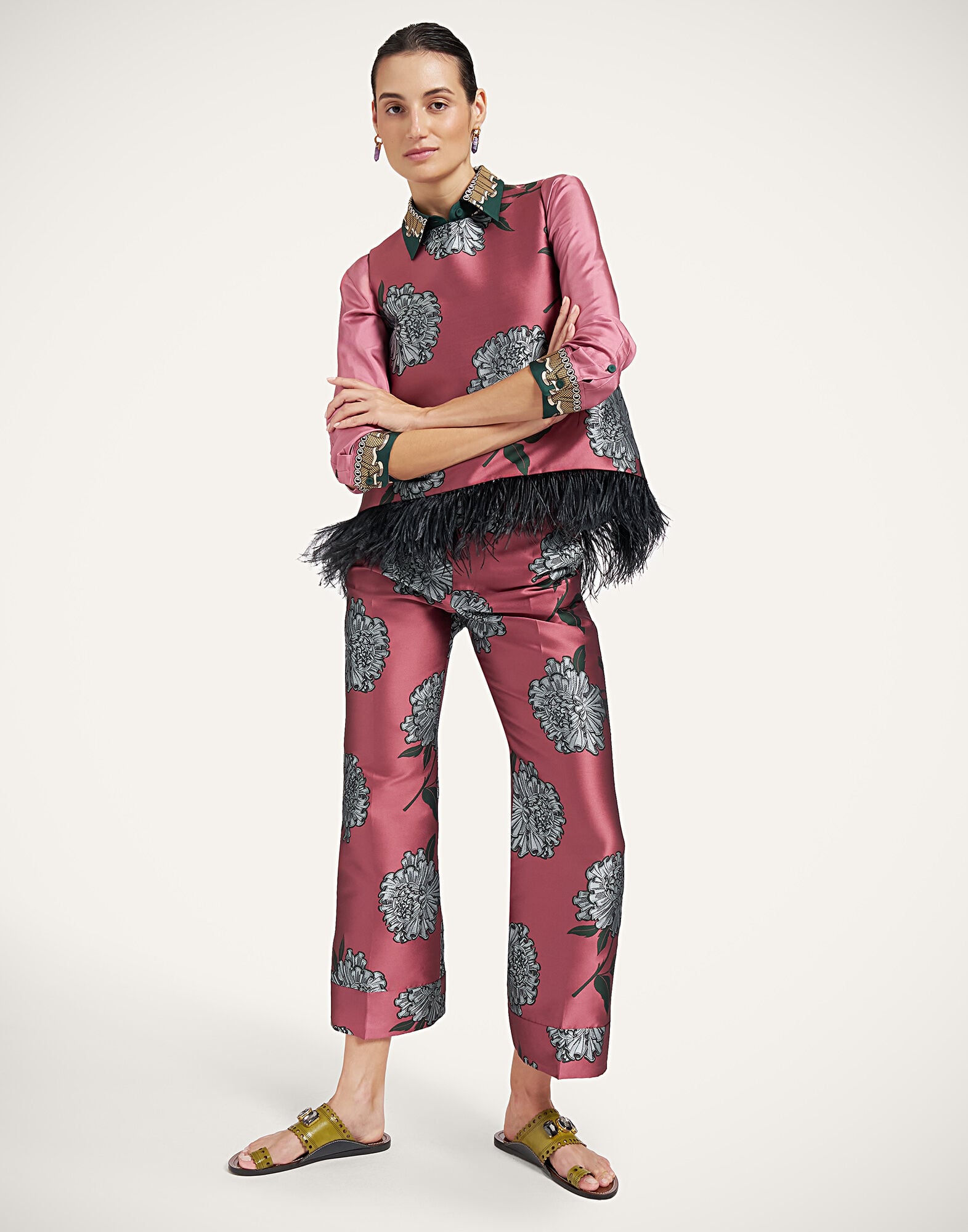 Hendrix Pants La DoubleJ: Feria Pink Hendrix Pants La DoubleJ: Feria Pink TRO0014JCQ165