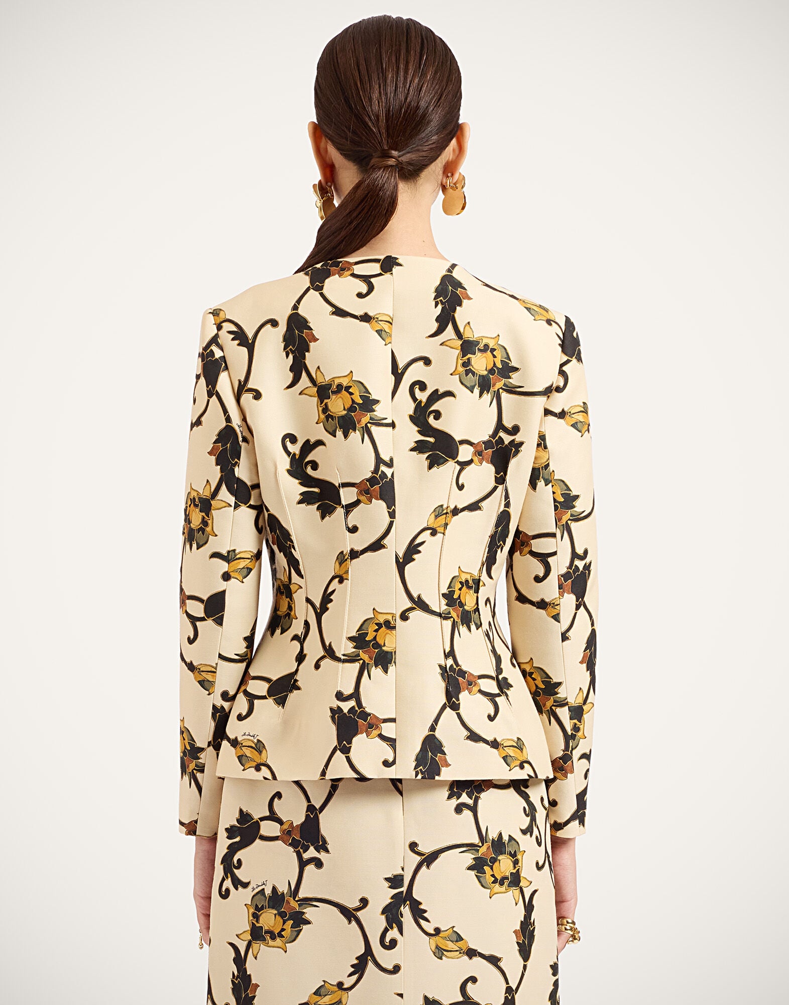 La Milanese Jacket La DoubleJ: Buttercup White La Milanese Jacket La DoubleJ: Buttercup White JAC0202CAD001