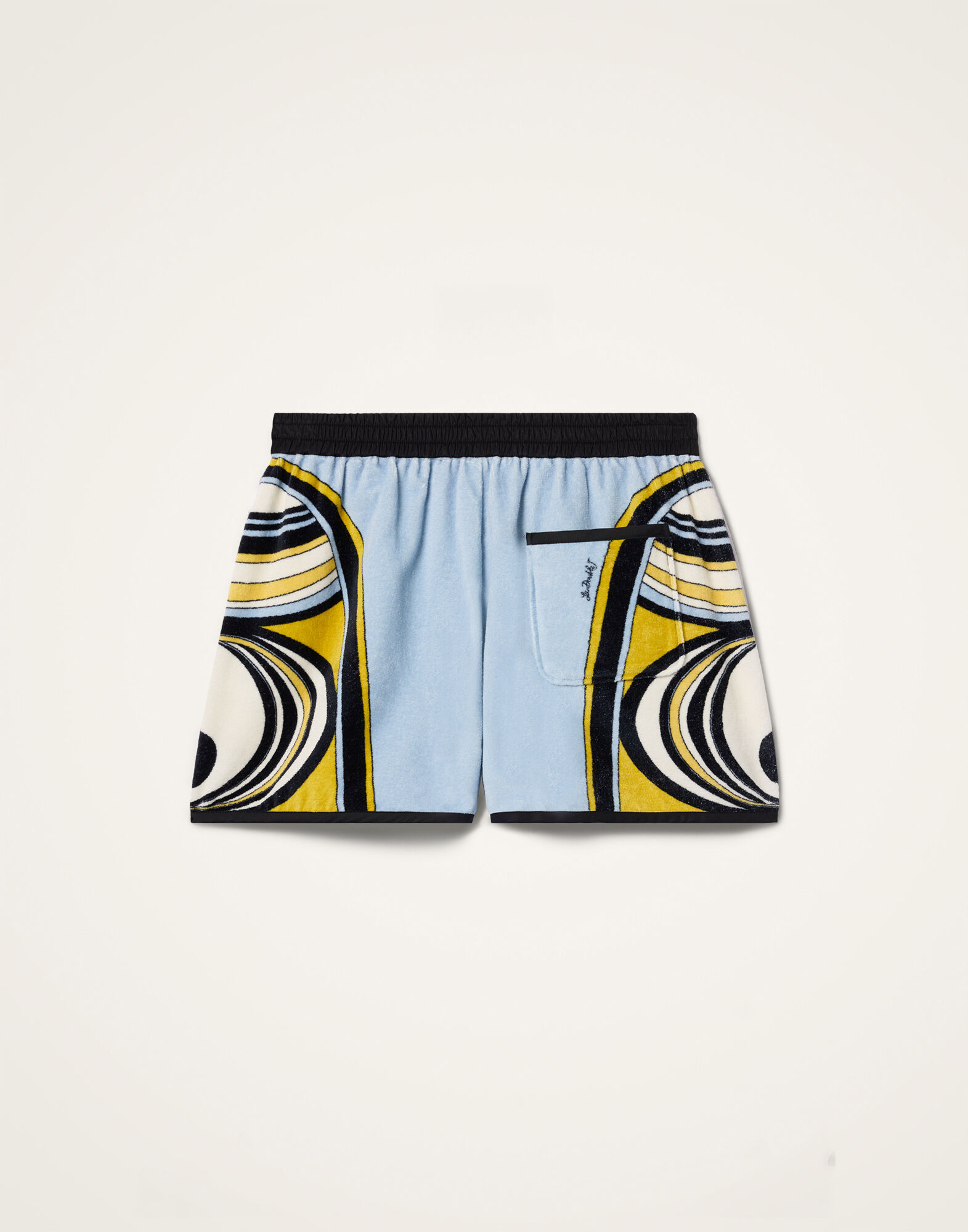 Pull-Up Shorts La DoubleJ: Sanctuary Placée Light Blue Pull-Up Shorts La DoubleJ: Sanctuary Placée Light Blue TRO0204JER084
