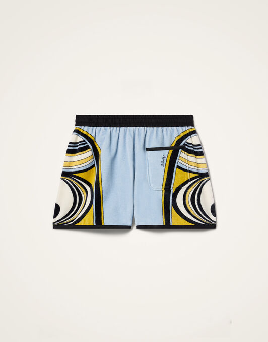 Pull-Up Shorts La DoubleJ: Sanctuary Placée Light Blue Pull-Up Shorts La DoubleJ: Sanctuary Placée Light Blue TRO0204JER084