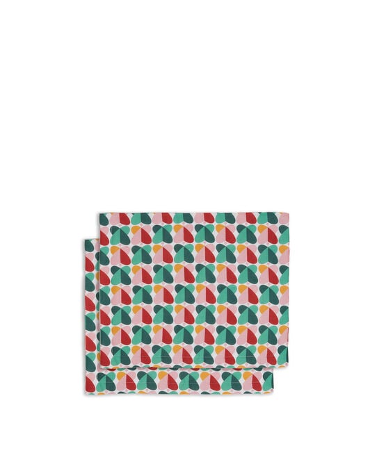 Placemat Set Of 2 La DoubleJ: Farfalle Placemat Set Of 2 La DoubleJ: Farfalle TBM0001LIN005