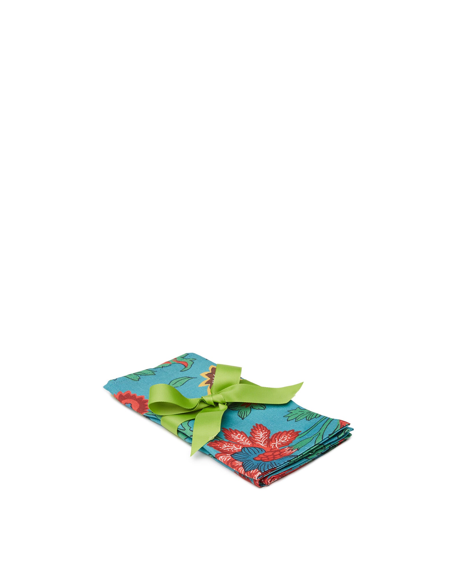 Large Napkins Set Of 2 La DoubleJ: Dragon Flower Turchese Large Napkins Set Of 2 La DoubleJ: Dragon Flower Turchese NAP0006LIN001